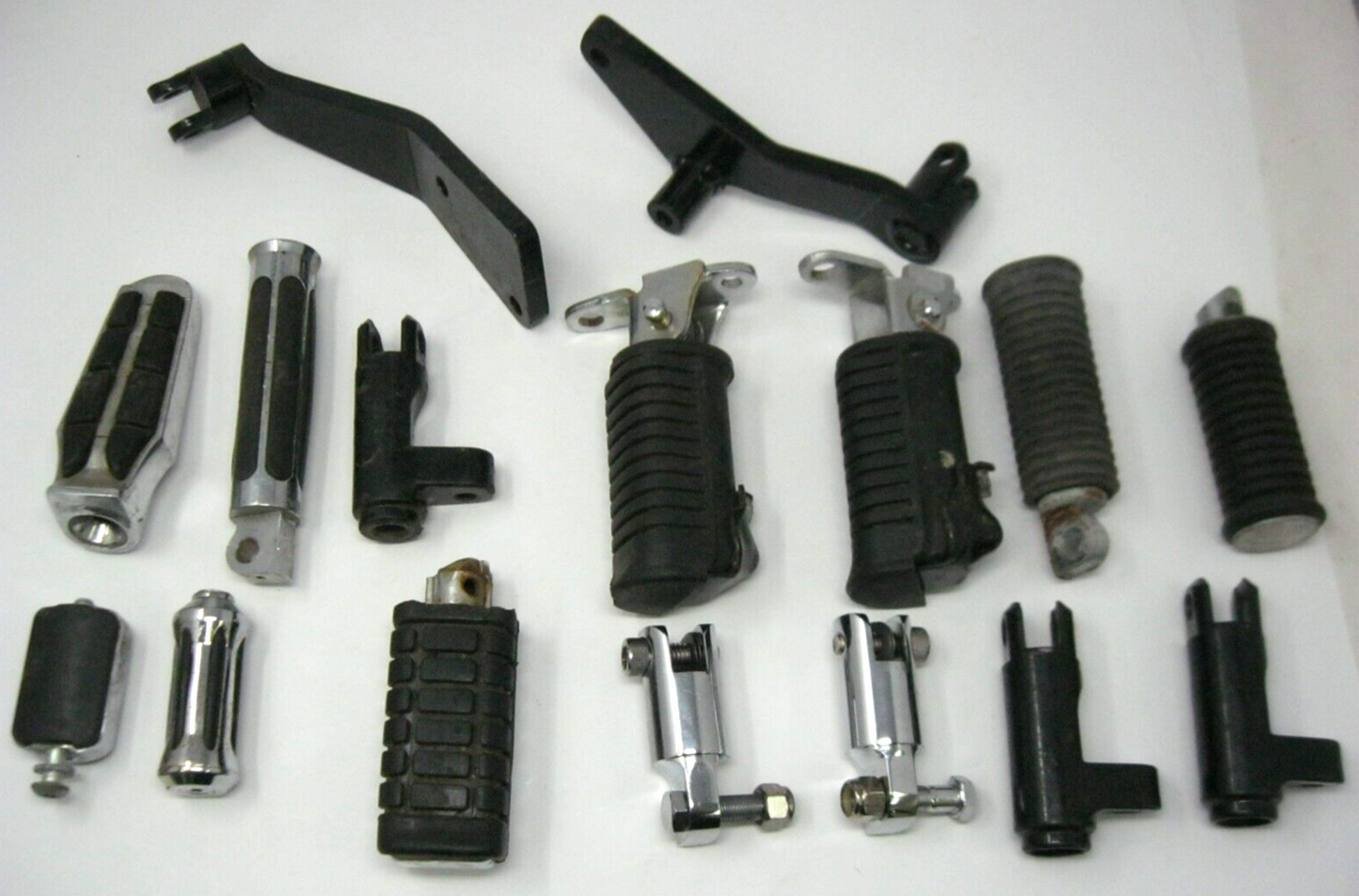Miscellaneous Collection of Harley & Custom Foot Pegs & Mounts