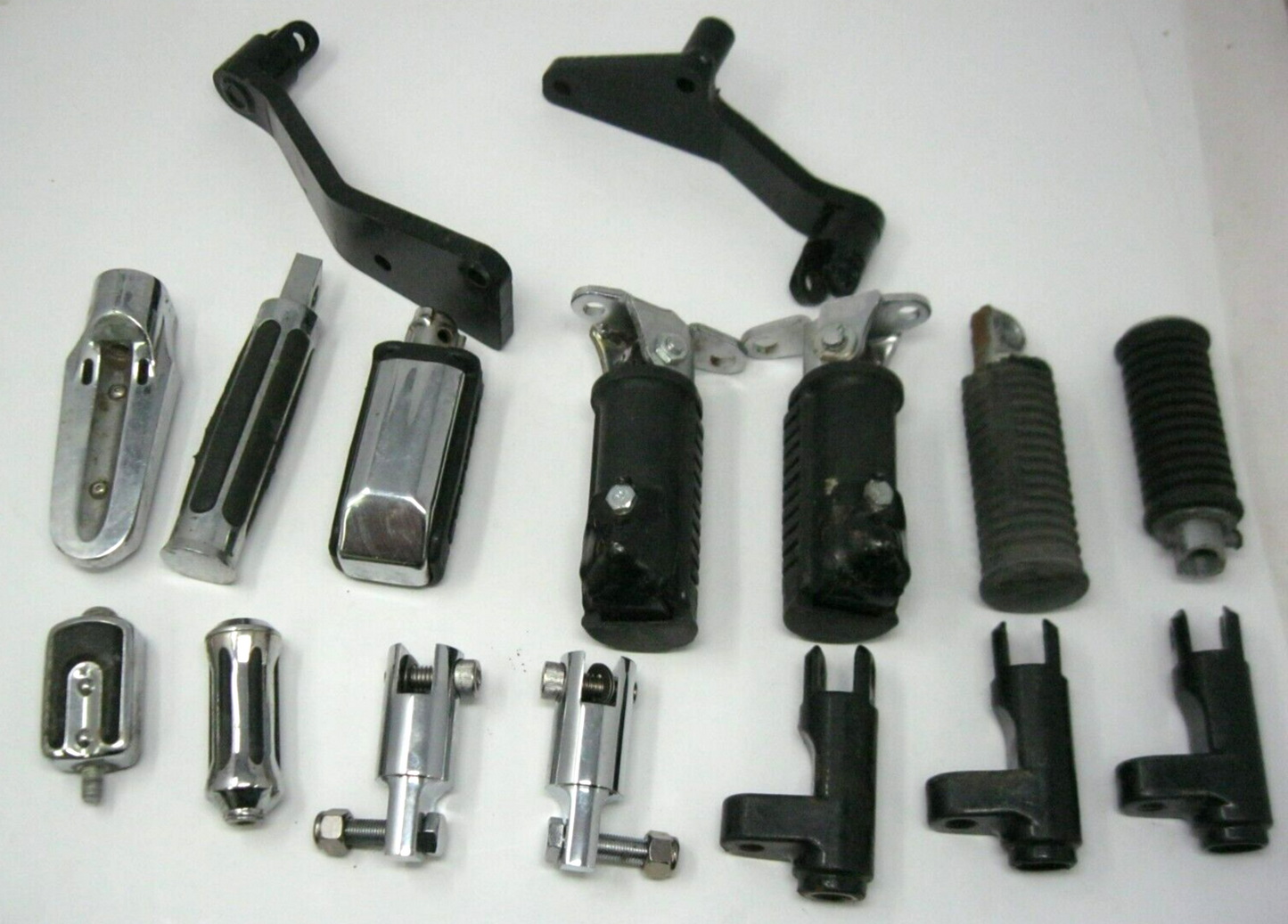 Miscellaneous Collection of Harley & Custom Foot Pegs & Mounts