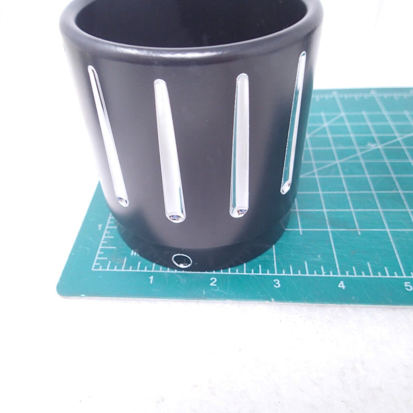 Harley FLHX FLTRX FLHTKL Muffler Endcap Kit, 3.50 In  Black 65100013