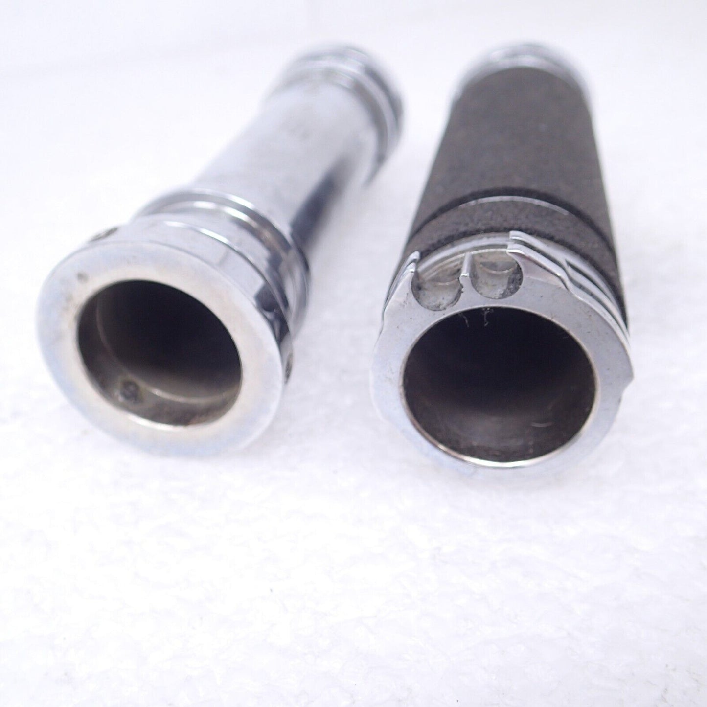 American Ironhorse Custom Chopper Harley Grips Chrome 1" Bars Aih Pointed USED