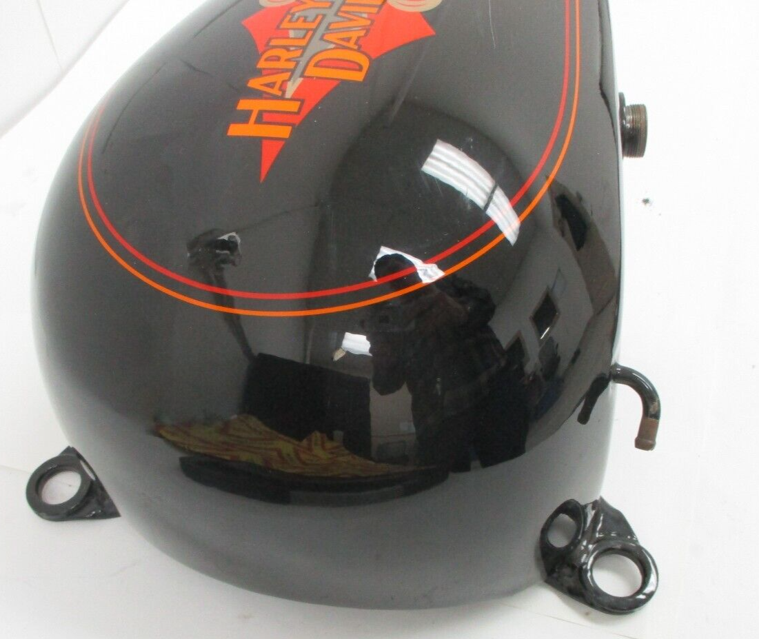 Genuine Harley-Davidson fuel tank, half, maroon an HALF-TANK-12 HARLEY-DAVIDSON