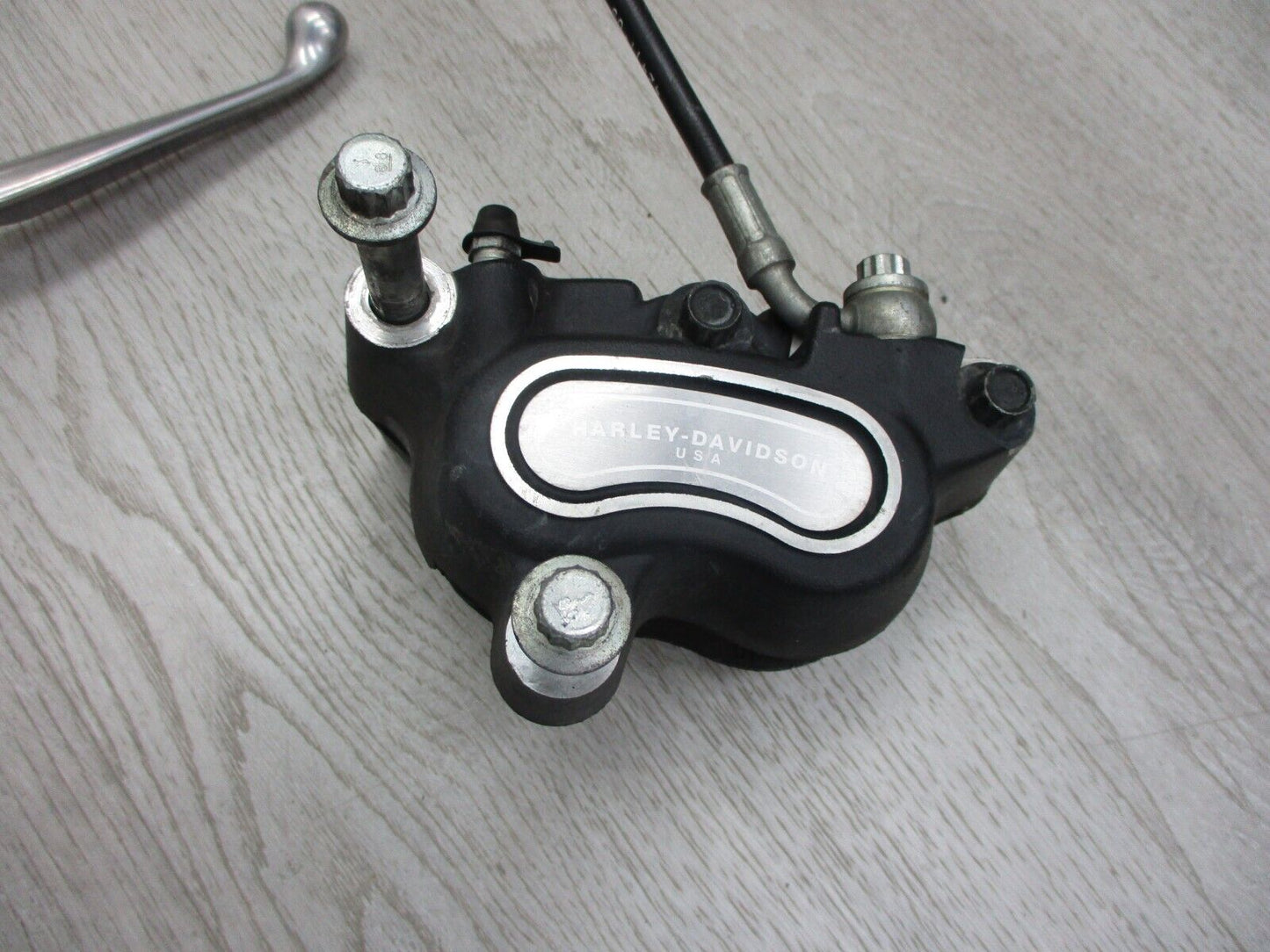 Harley-Davidson 2013 Dyna Street Bob Front Brake Assembly Caliper Master CyL