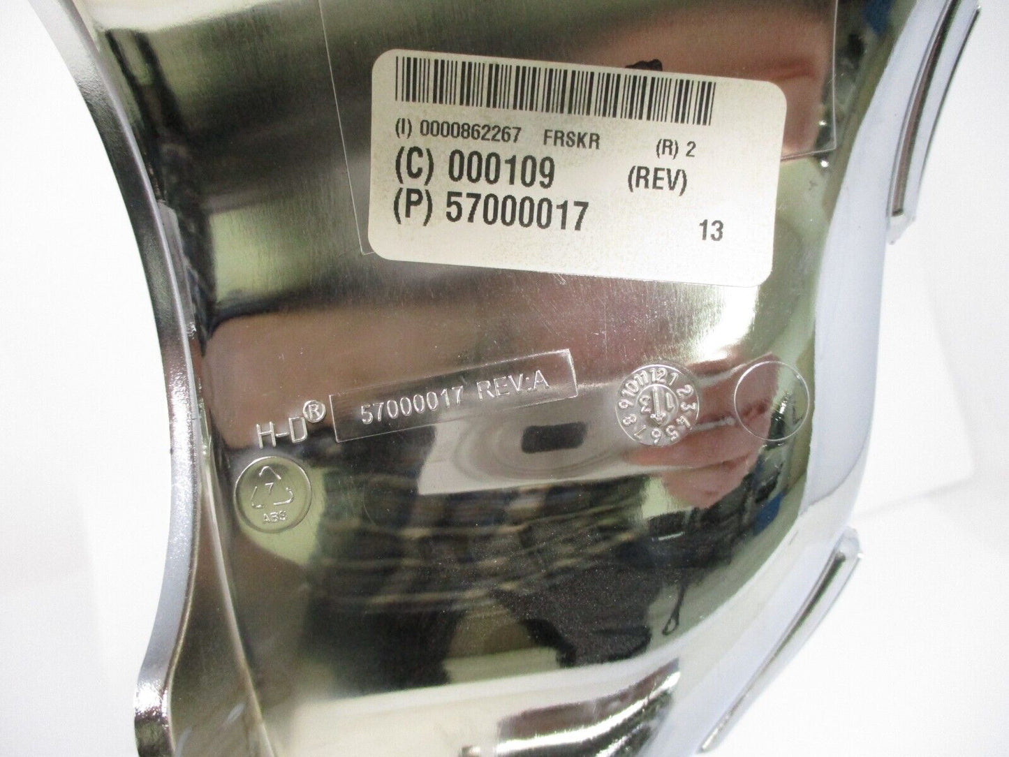 Harley-Davidson OEM Chrome Front Fairing Skirt 57000017 14-21 Touring Models