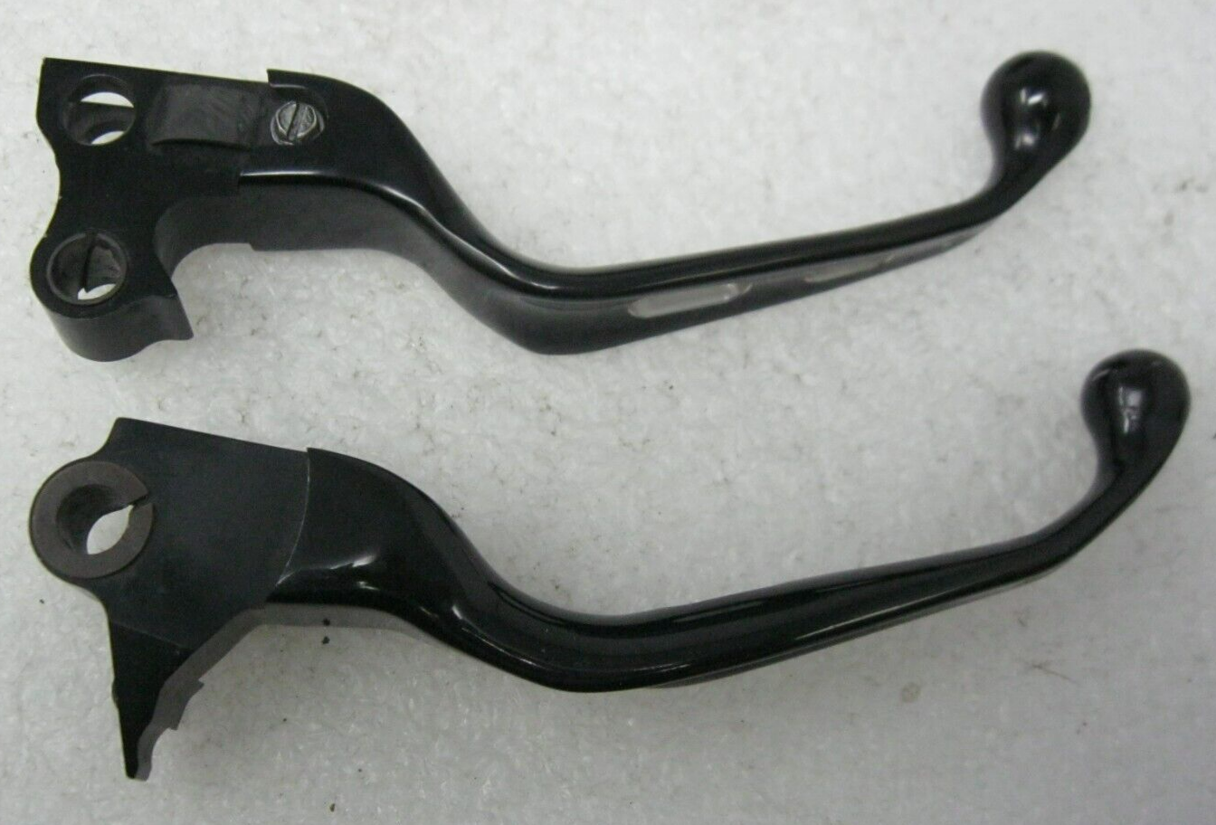 Harley-Davidson OEM 96-14 Edge Cut Hand Lever Set 55798-10A