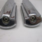 GENUINE HARLEY DAVIDSON CHROME & RUBBER BAR & SHIELD OVERSIZED FOOTPEGS 50500-03