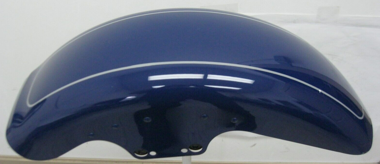 Harley-Davidson OEM 18-23 Blue FLFBS Front Fender Prime# 58900267   58900241EXD
