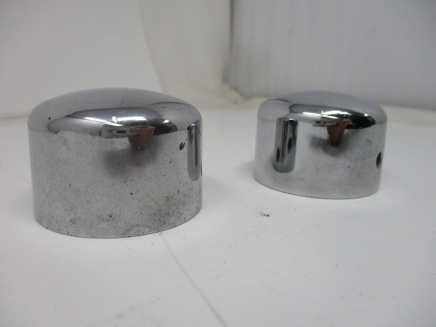 Harley Davidson Road King FLHR Bar End Cap Cover Trim Chrome