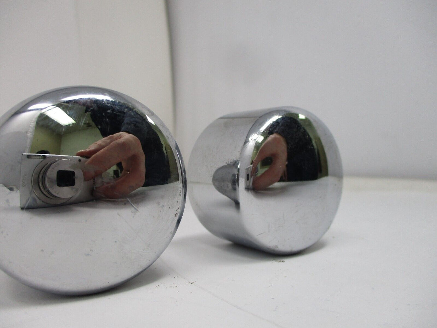 Harley Davidson Road King FLHR Bar End Cap Cover Trim Chrome