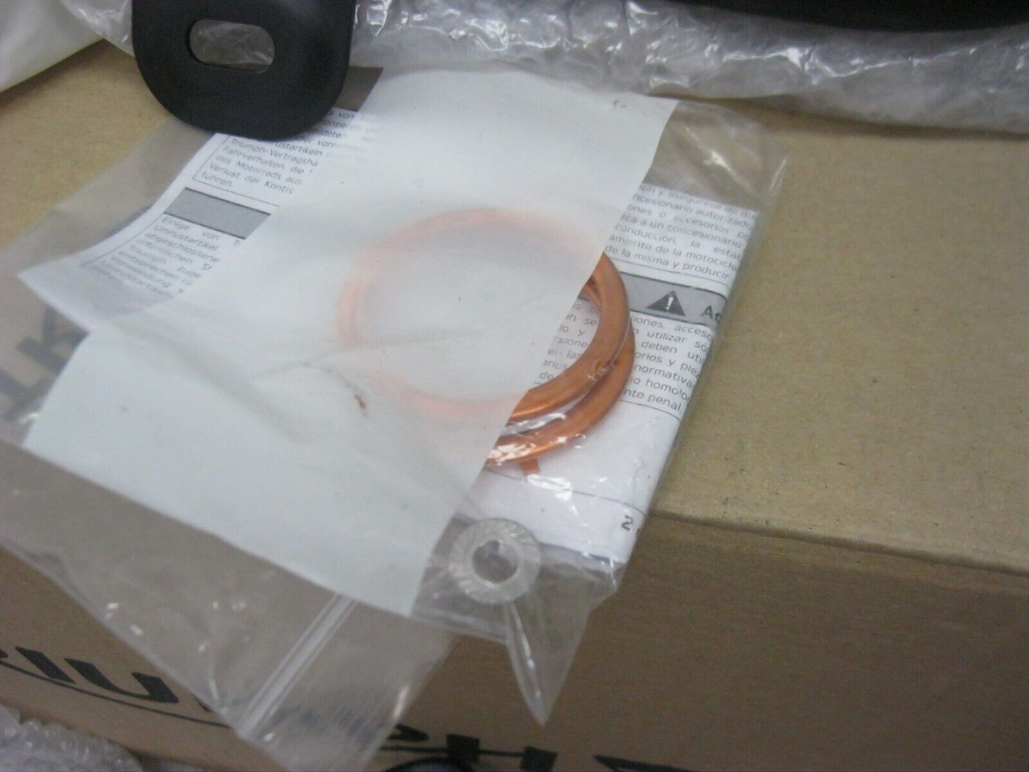 Triumph OEM 17-20 Thruxton/Bonneville Black Exhaust Headers (PAIR) A9600650