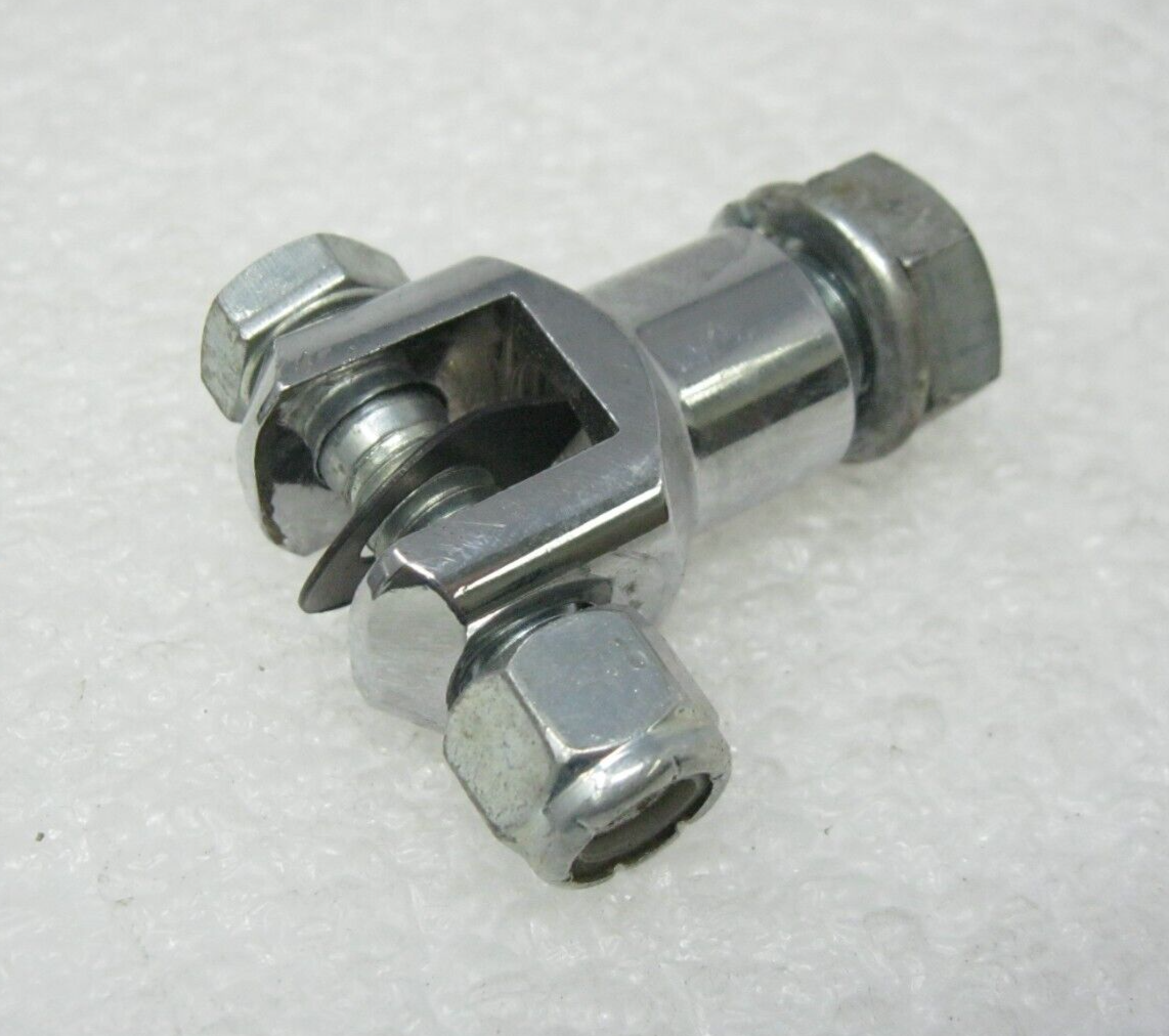 Footpeg Mount Yoke Chrome fits Harley Davidson USED (SINGLE UNIT)