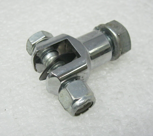 Footpeg Mount Yoke Chrome fits Harley Davidson USED (SINGLE UNIT)