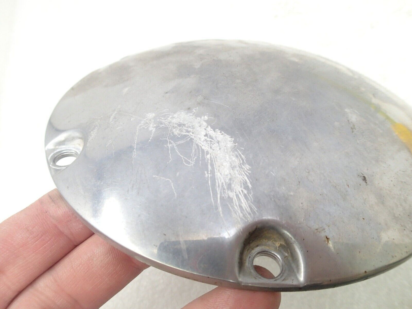 Harley-Davidson OEM 34742-04 Chrome Derby Cover