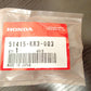 1 NEW Genuine 1985-2016 Honda CMX CR Fork Slider Bushing OEM 51415-KR3-003 NOS