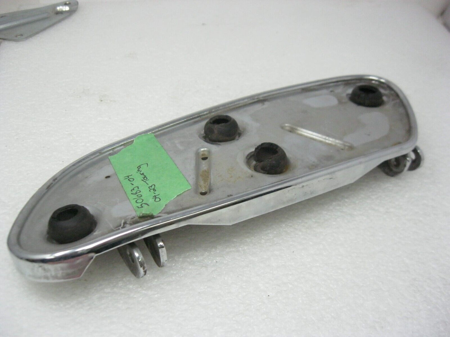 Harley-Davidson LEFT Swept Wing Rider Footboard Pan 50683-04 DENT See picture