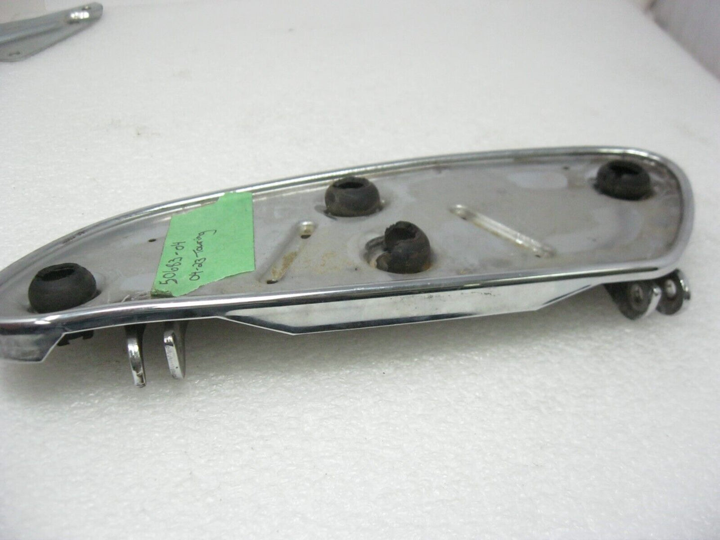 Harley-Davidson LEFT Swept Wing Rider Footboard Pan 50683-04 DENT See picture