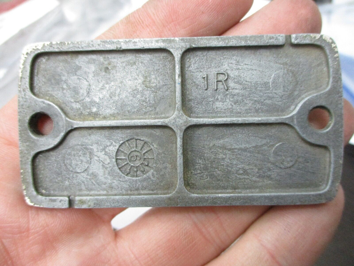 like vintage Harley Davidson Rear Brake Master Cylinder Cover