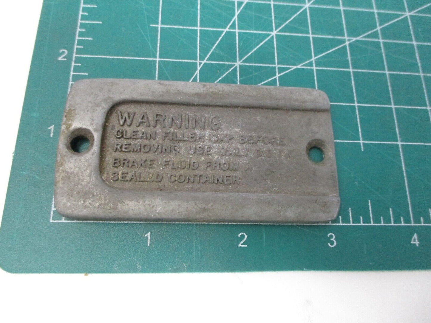 like vintage Harley Davidson Rear Brake Master Cylinder Cover