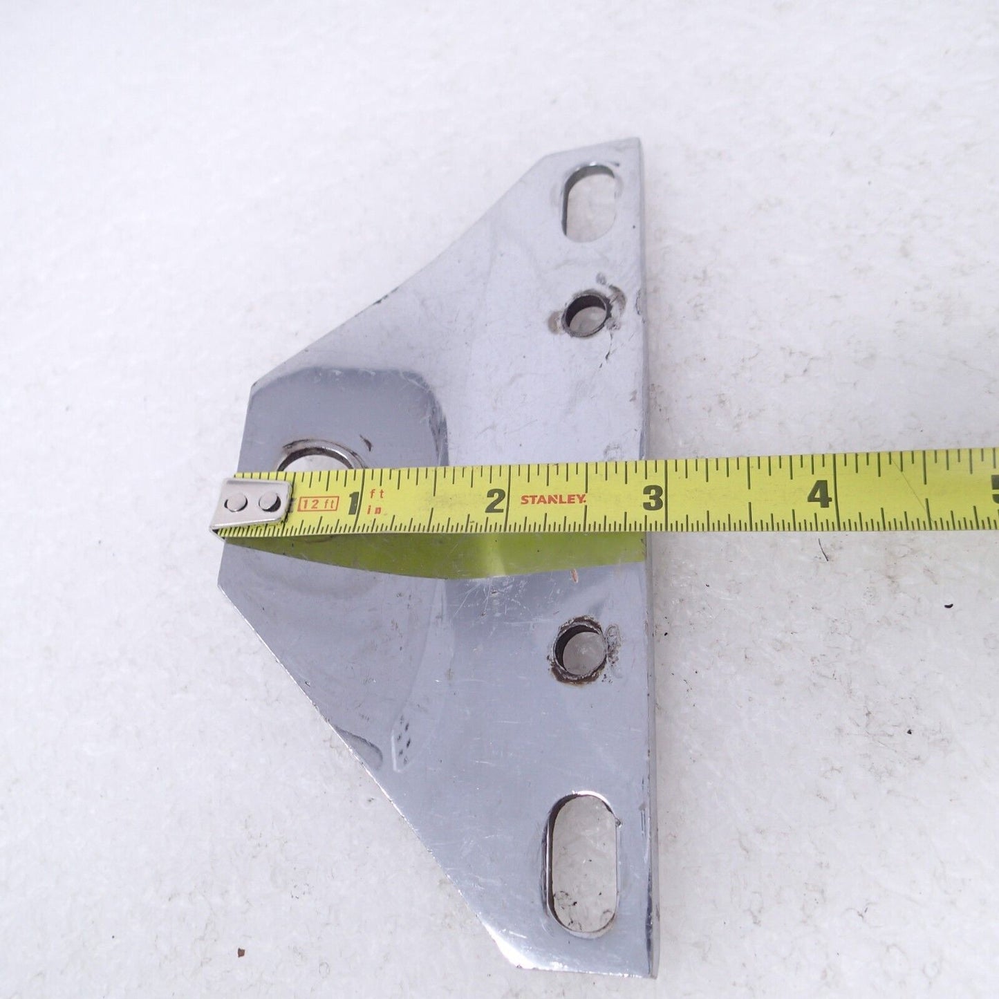 CHROME BOTTOM MOUNT HEADLIGHT BRACKET 4 NARROWGLIDE HARLEY 2014 Harley-Davidson