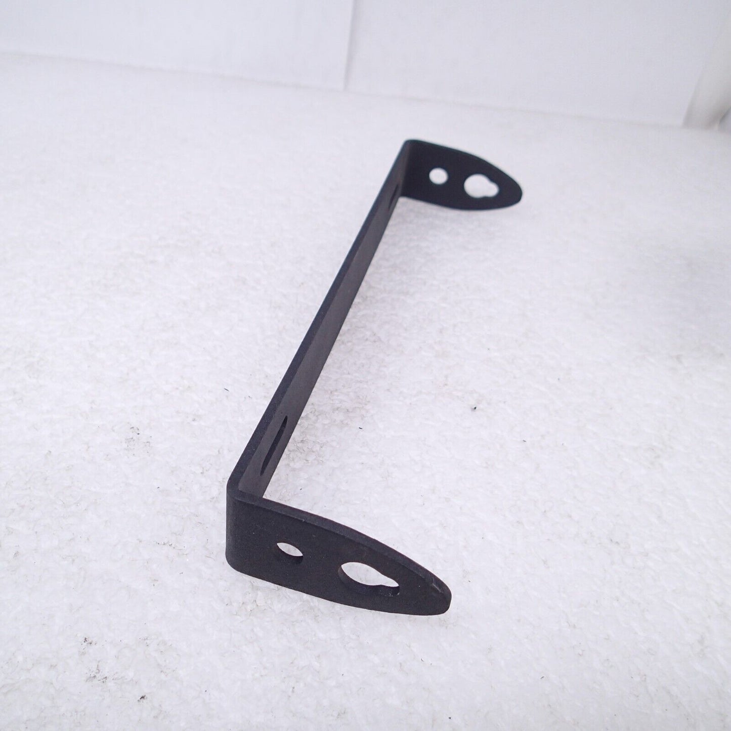 Matte Black Universal Motorcycle License Plate Mount Turn Signal Relocation