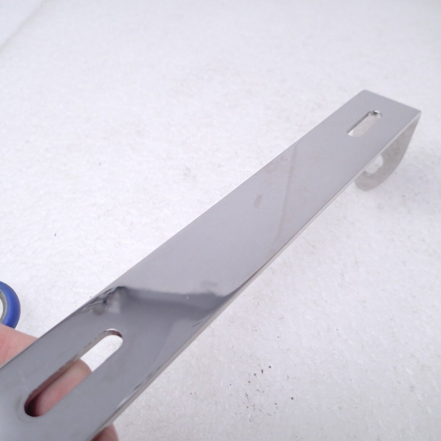 Universal License Plate Mounted Turn Signal Relocation Bracket Chrome HARLEY