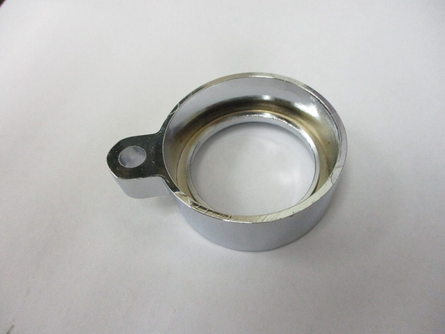 NEW Harley Davidson Chrome Light bezel 1 3/4" OD 1-1/5"