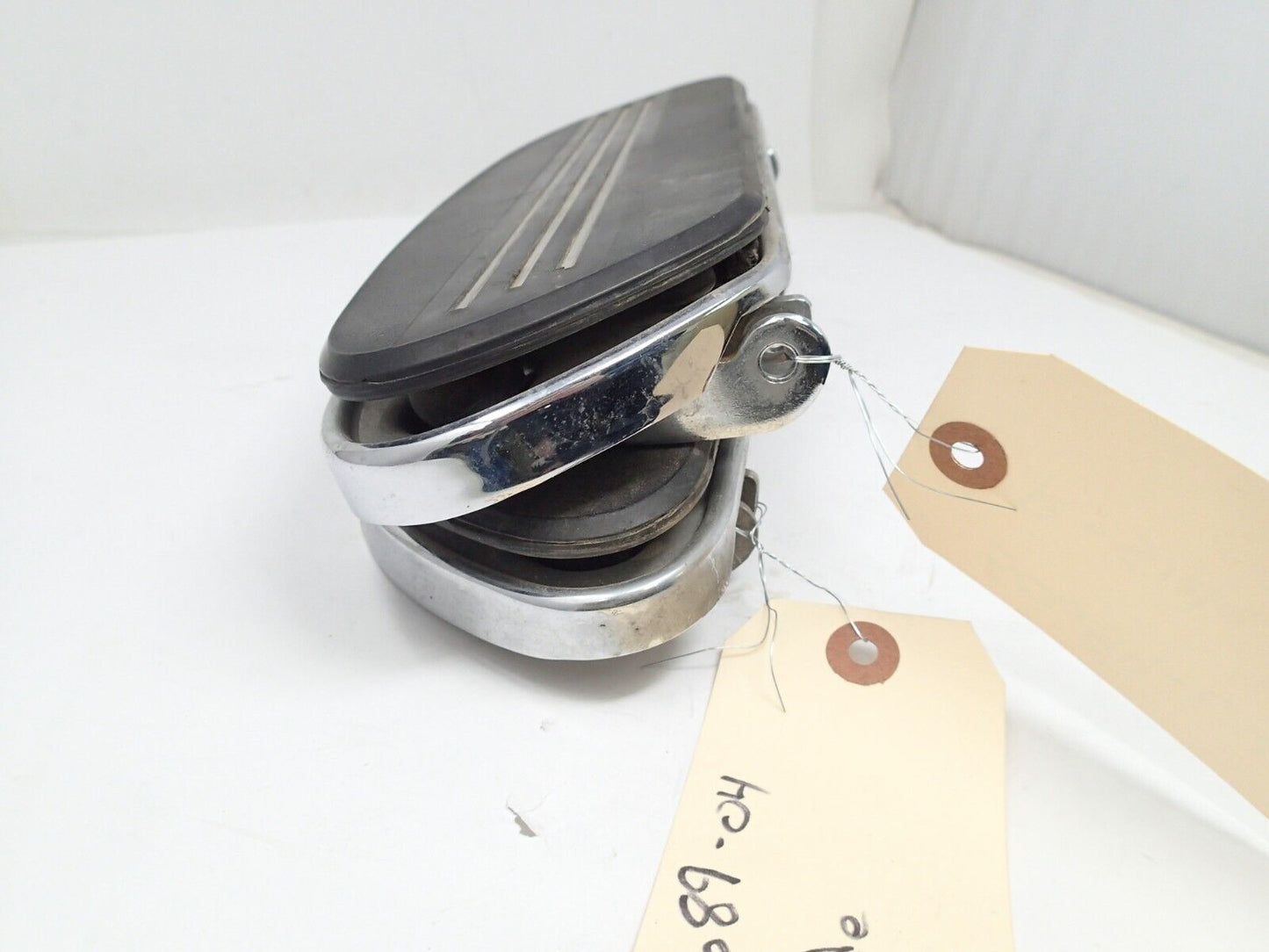 13-23 Harley Davidson Touring Streamliner Driver Floorboard Inserts 50684-04 OEM