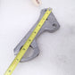 58489-84 SUPPORT BRACKET, RIGHT (aluminum) + 58487-79 CLAMP, MOUNTING BRACKET