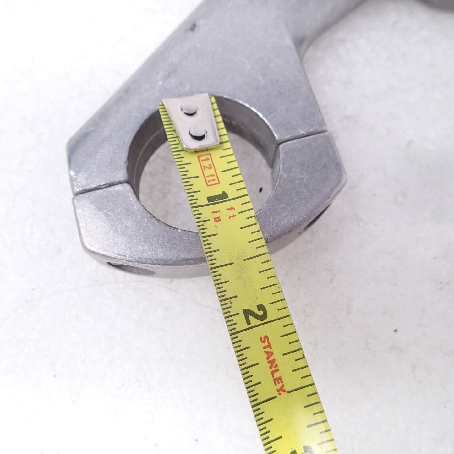 58489-84 SUPPORT BRACKET, RIGHT (aluminum) + 58487-79 CLAMP, MOUNTING BRACKET