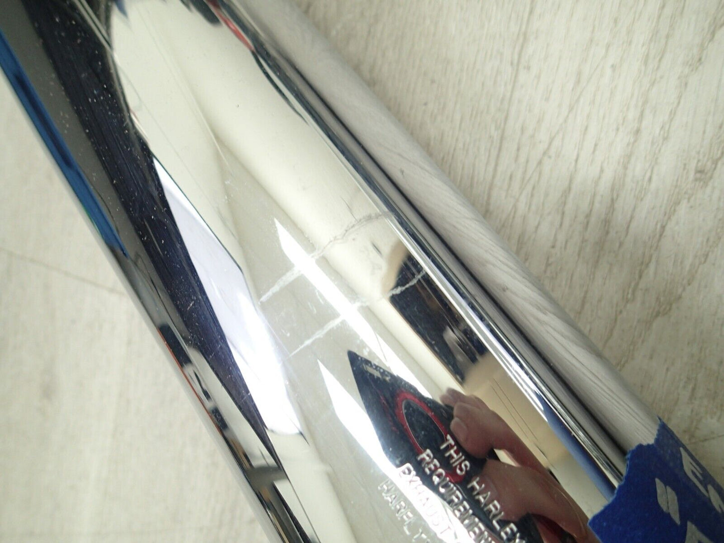 Harley-Davidson CVO 18-20 CVO Chrome Mufflers 64900731/2 End Caps 65100171