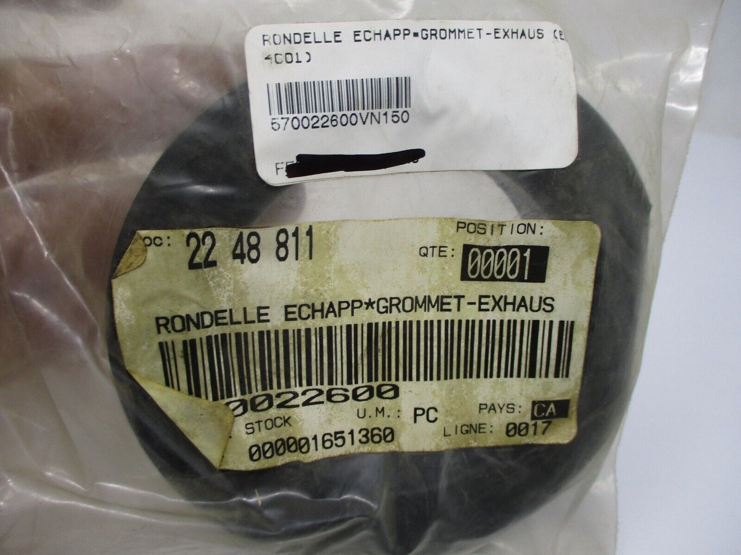 1996-2003 Polaris STORM XCR 600 700 800 ULTRA SPX Exhaust Muffler Resonator Can