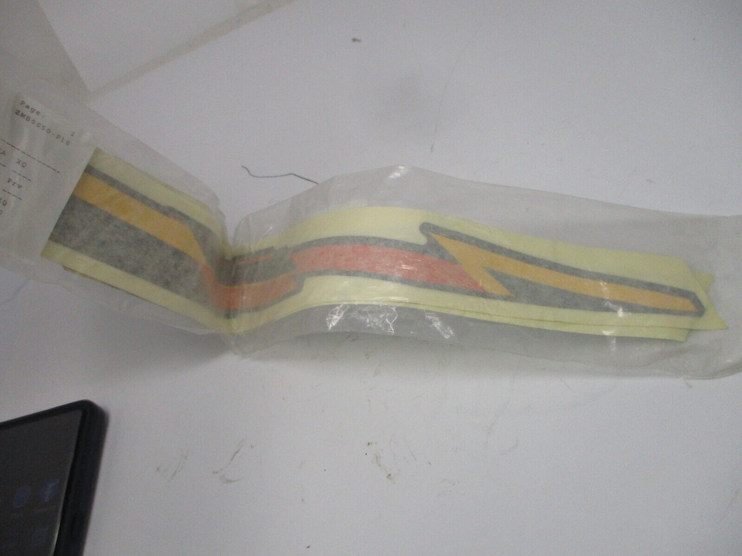 SKIDOO MXZ decal 2003 MXZ RH Lower Side Hood OEM Decal 415128344