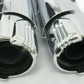 Harley-Davidson CVO 18-20 CVO Chrome Mufflers 64900731/2 & End Caps 65100162