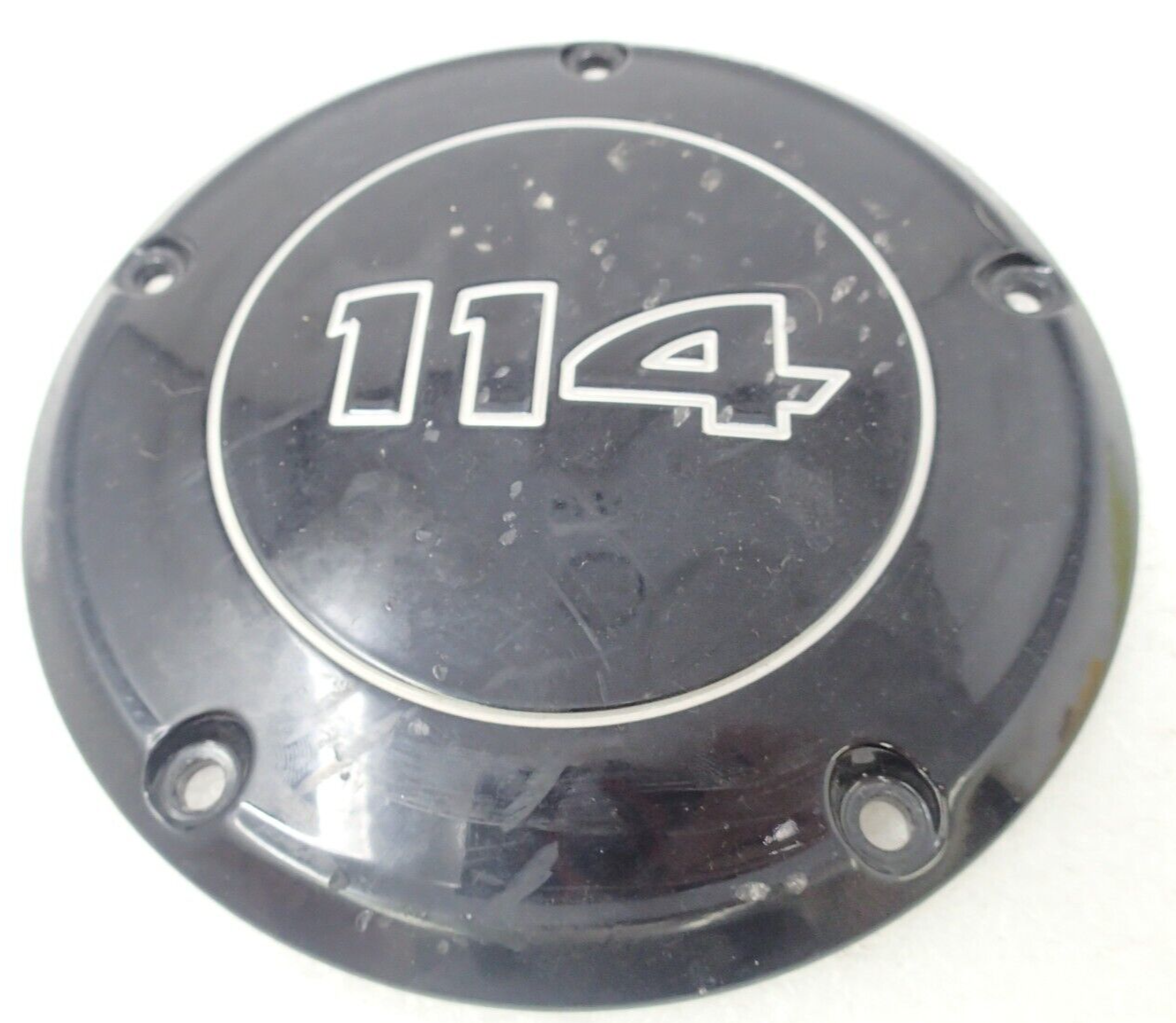 99-17 Harley Davidson Softail Dyna Touring Twin Cam Chrome BLACK 114 Derby Cover