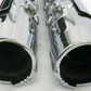 Harley-Davidson CVO 18-20 CVO Chrome Mufflers 64900731/2 & End Caps 65100162