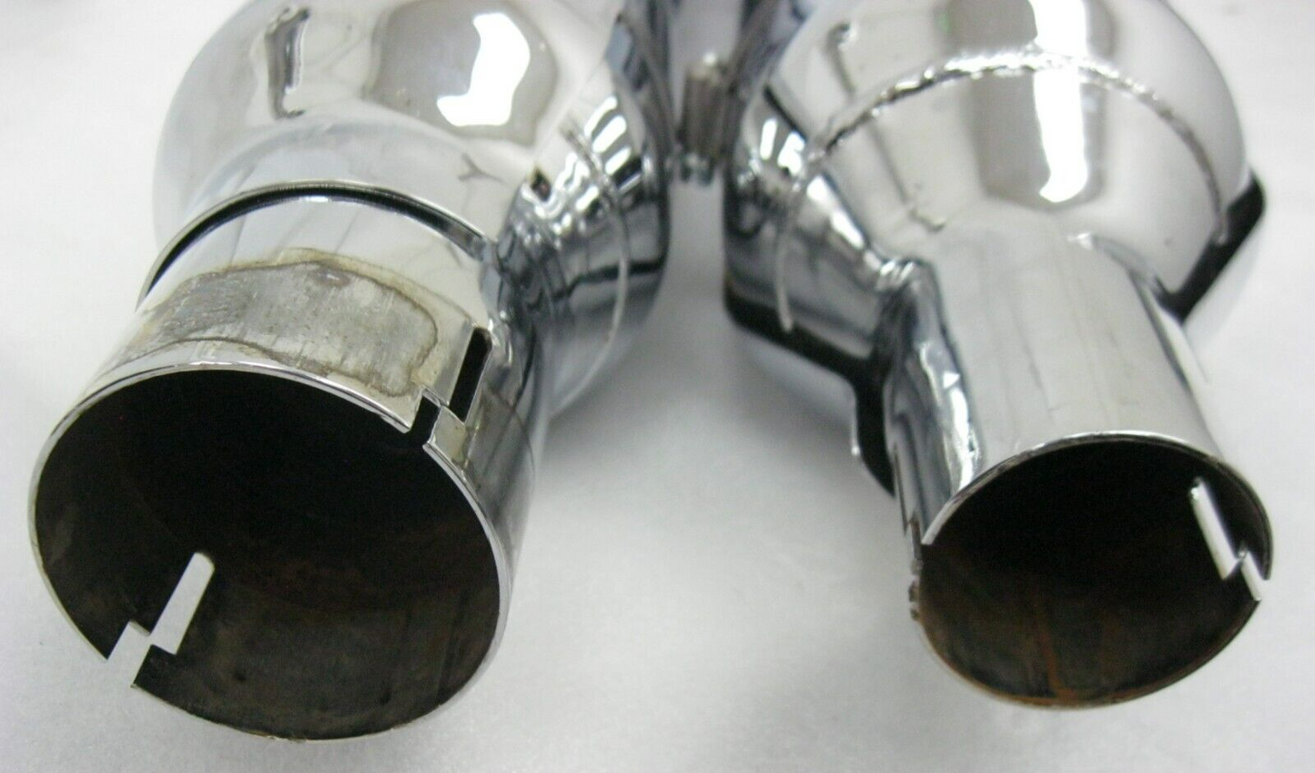 Harley-Davidson CVO 18-20 CVO Chrome Mufflers 64900731/2 & End Caps 65100162