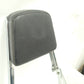 Chrome Backrest Sissy Bar With Leather Pad For Harley Softail Flstc Flstf Flstn