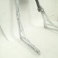 Chrome Backrest Sissy Bar With Leather Pad For Harley Softail Flstc Flstf Flstn