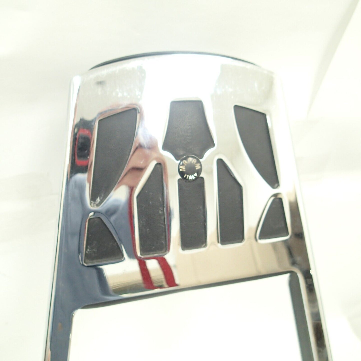 Chrome Backrest Sissy Bar With Leather Pad For Harley Softail Flstc Flstf Flstn