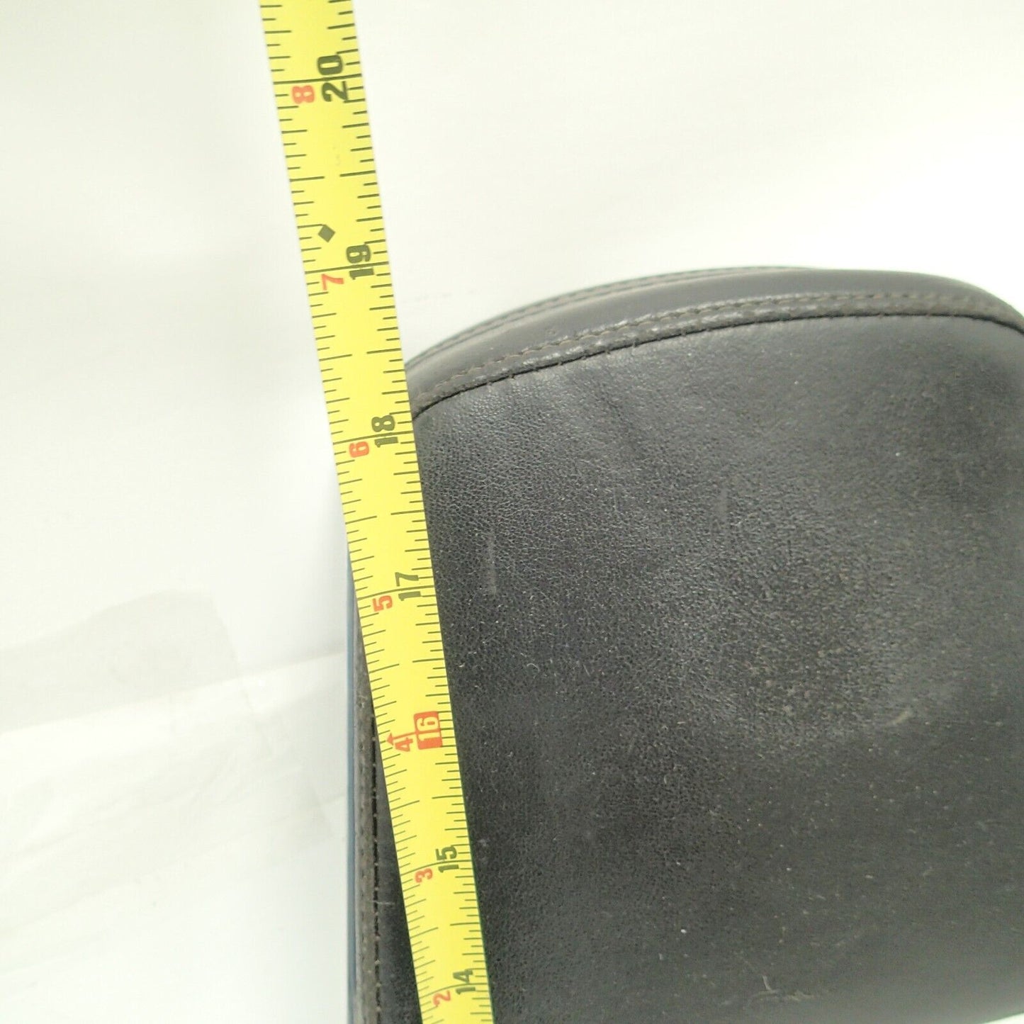 Chrome Backrest Sissy Bar With Leather Pad For Harley Softail Flstc Flstf Flstn