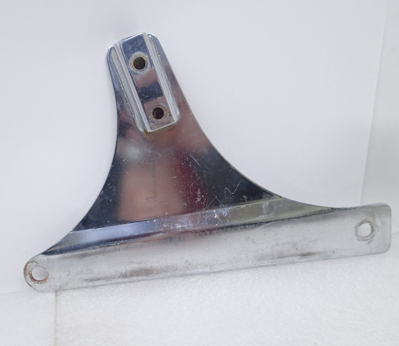 Harley Davidson Chrome Side Plate, Sissy Bar LEFT side