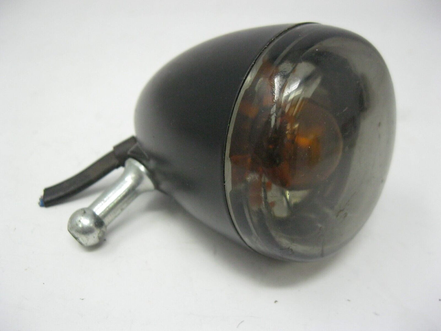 Unbranded Black Bullet Style Smoked Lens Signal Light
