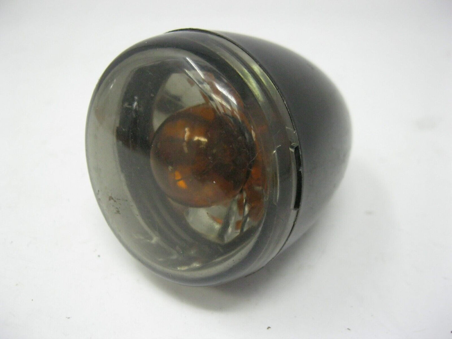 Unbranded Black Bullet Style Smoked Lens Signal Light
