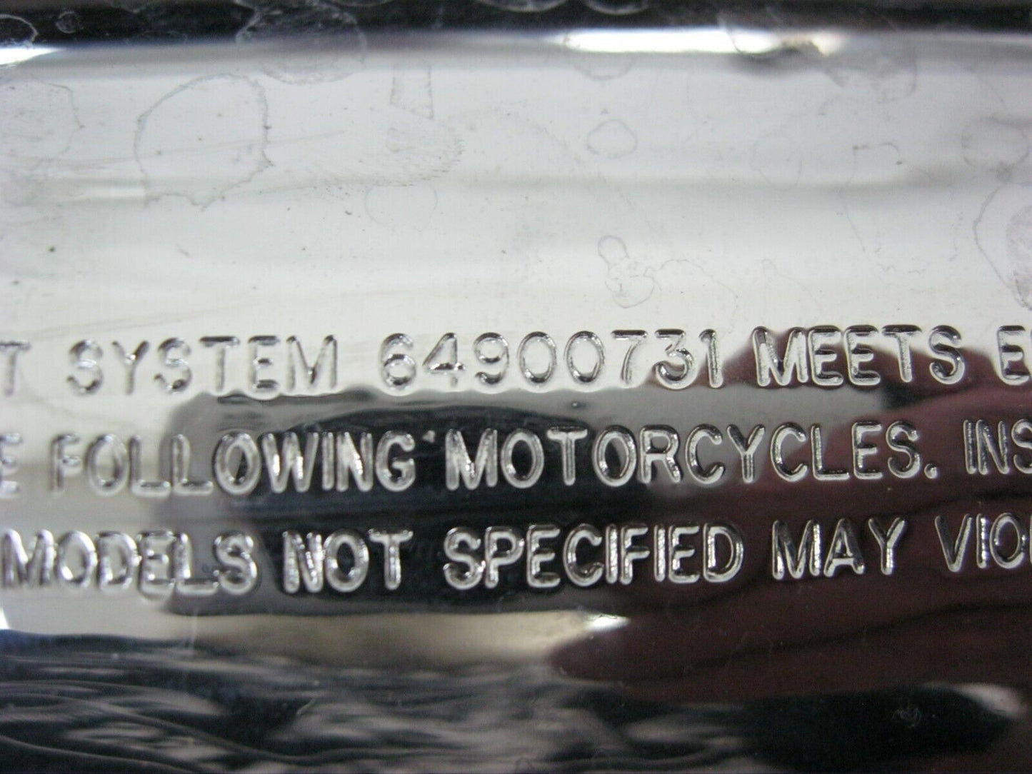 Harley-Davidson CVO 18-20 CVO Chrome Mufflers 64900731/2 & End Caps 65100146
