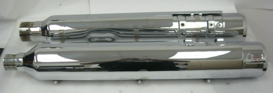 Harley-Davidson CVO 18-20 CVO Chrome Mufflers 64900731/2 & End Caps 65100170