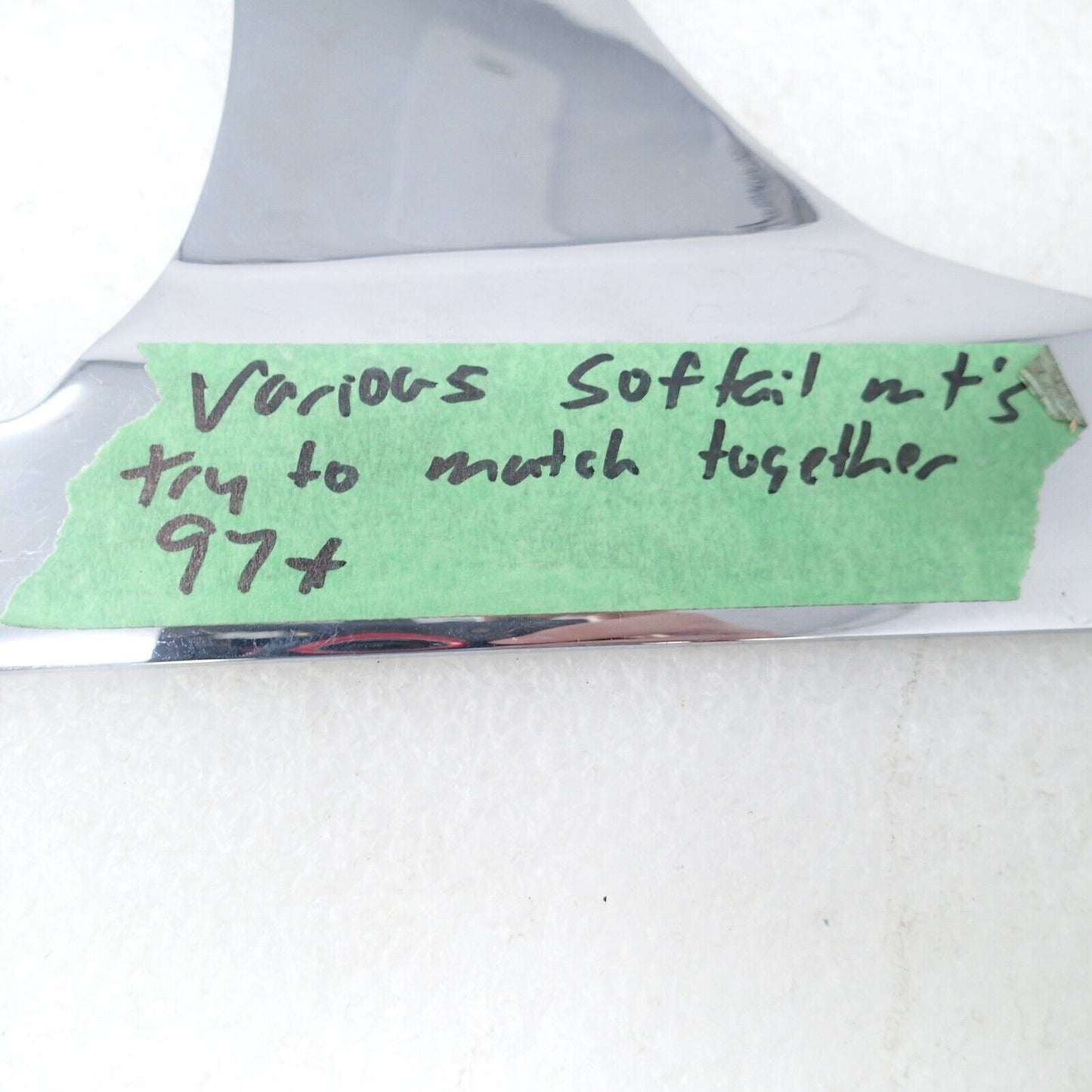 Sissy Bar Detachable Side Plate 50-1608 (Single RH)