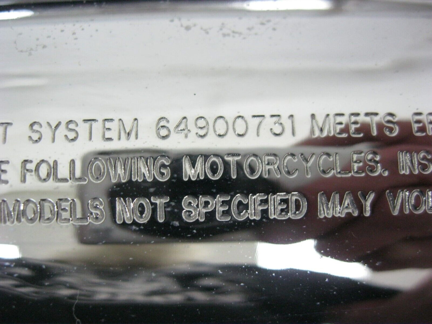 Harley-Davidson CVO 18-20 CVO Chrome Mufflers 64900731/2 & End Caps 65100170