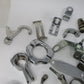 Miscellaneous Collection of Harley & Custom Clamps & Brackets (6Lbs)