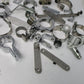 Miscellaneous Collection of Harley & Custom Clamps & Brackets (6Lbs)