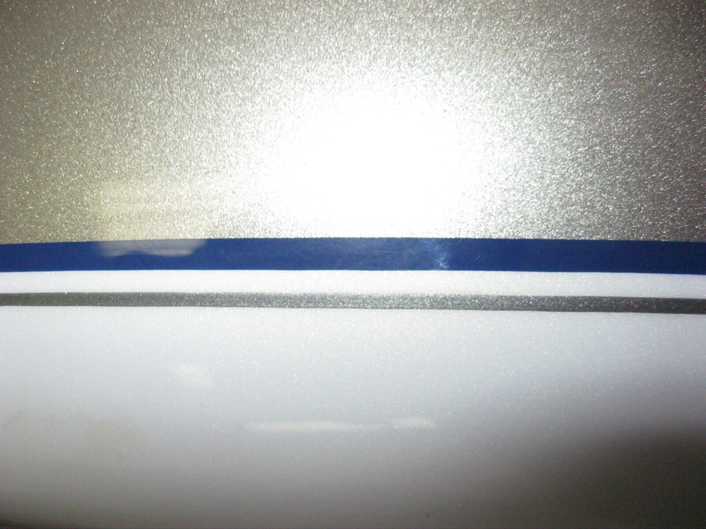 Harley-Davidson OEM 07-20 Sportster White & Silver Rear Fender Prime # 59847-10