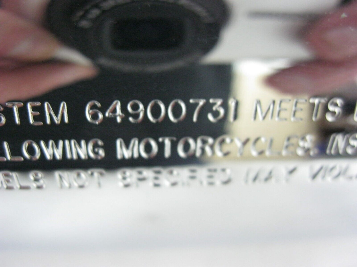 Harley-Davidson CVO M8 CVO Mufflers 64900731/2 & Smoked Satin End Caps 65100144
